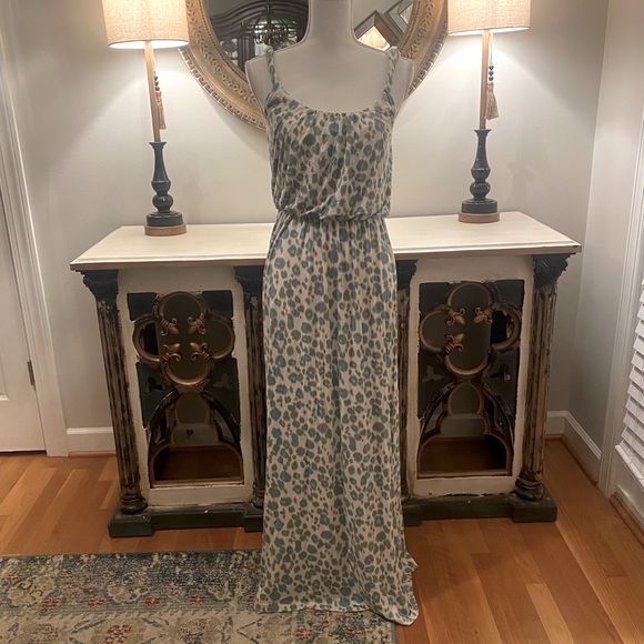 LOFT Dresses & Skirts - 2/$30 Ann Taylor LOFT Stunning Long Animal Print Gown Dress Small S